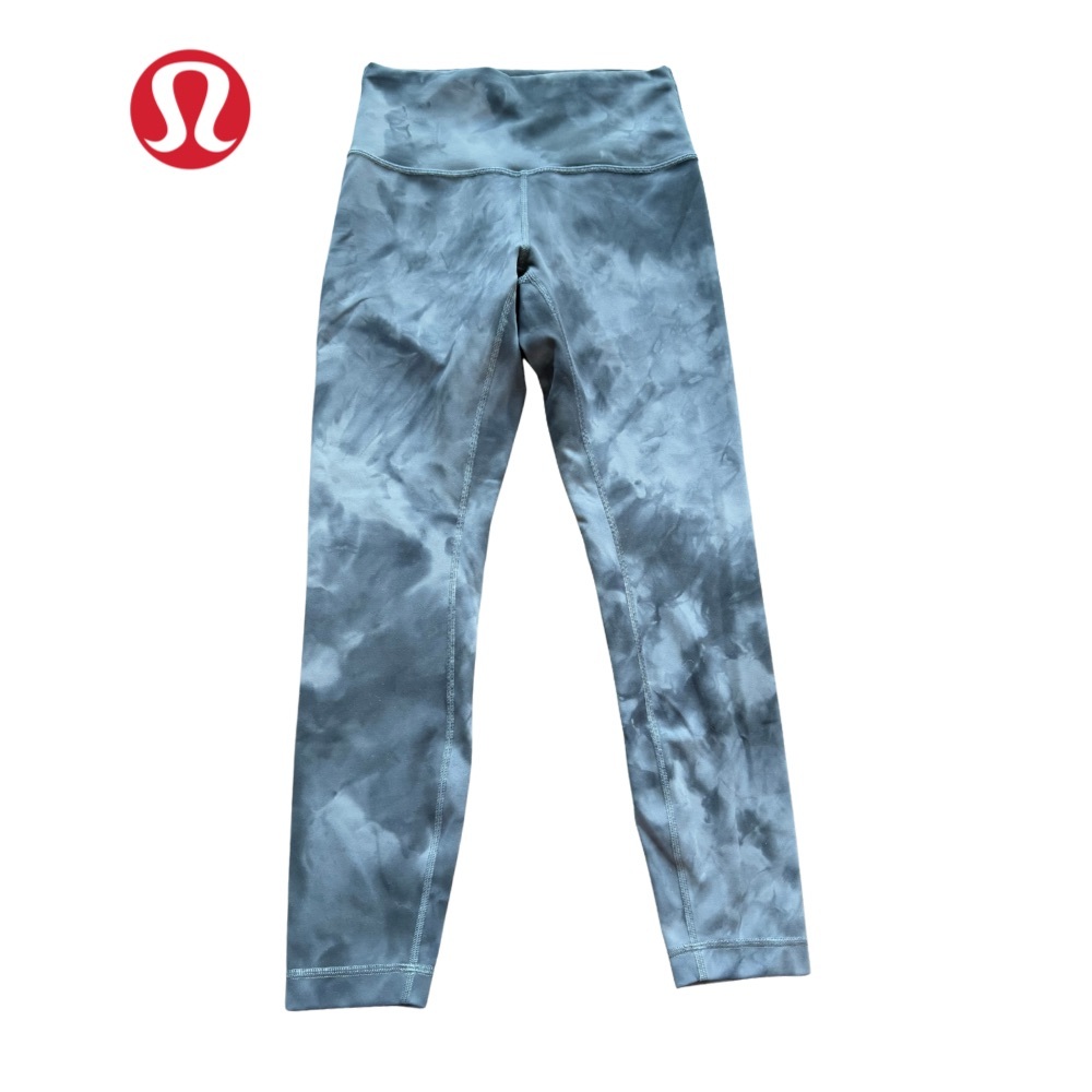lululemon athletica Blue Tie-Dye Leggings
